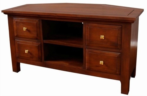 Mahogany corner unit tv - corner,