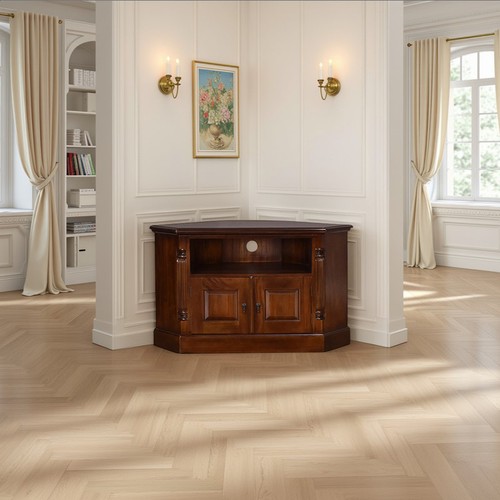Mahogany corner unit with - corner,