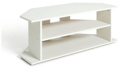 Corner unit white - unit,