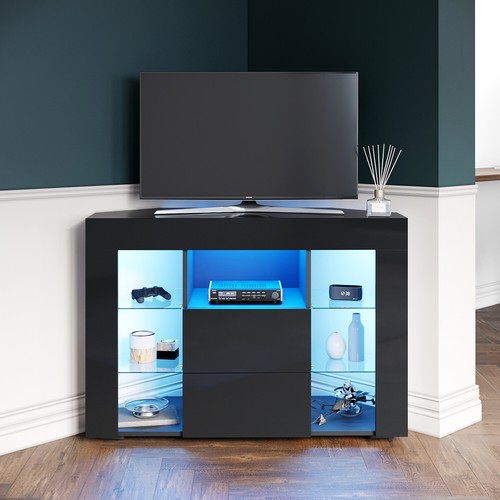 Corner stand cabinet unit - tv,
