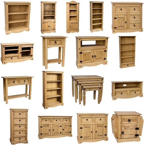 Corona solid pine - solid, mexican
