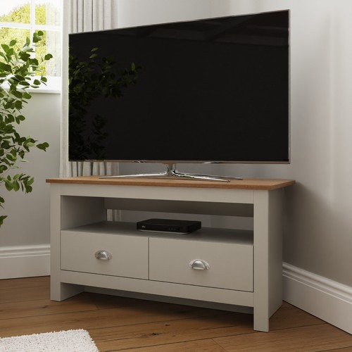 Lancaster grey oak corner - lancaster, tv