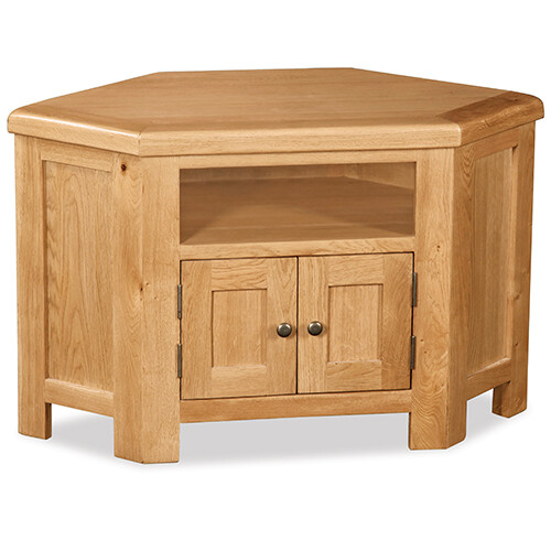 Oakvale corner unit - unit, oak