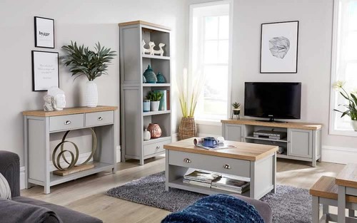 Living room grey - oak, top