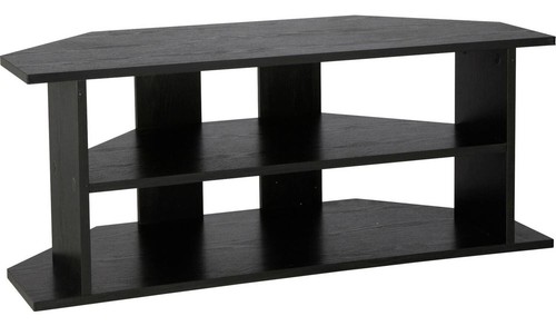 Corner unit black living - tv,