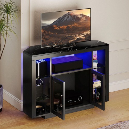 Black rgb led corner - led, tv