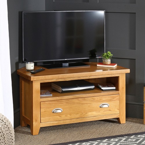 Unit cheshire oak corner - tv,