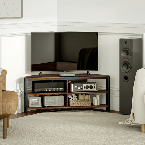 Industrial corner stand - industrial, tv